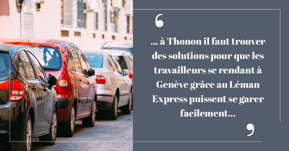 stationnement à Thonon